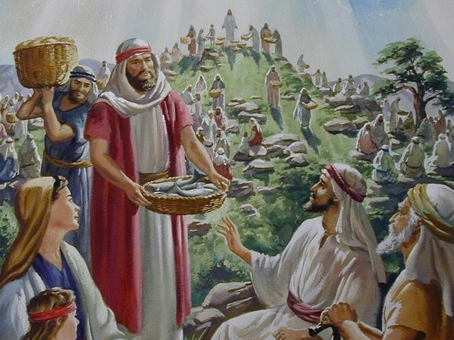 Jesus’ Performs Miracle of the Loaves and Fishes