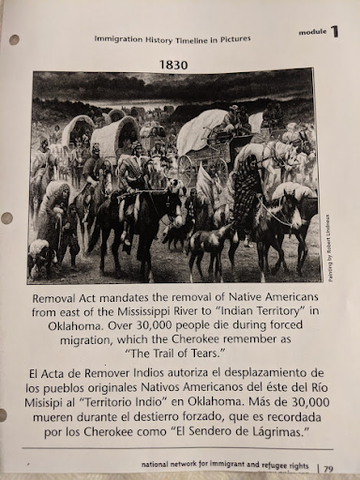 Removal Act/ Trail of Tears