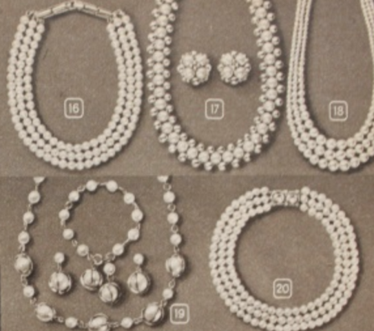 Collar de Estados Unidos de perlas