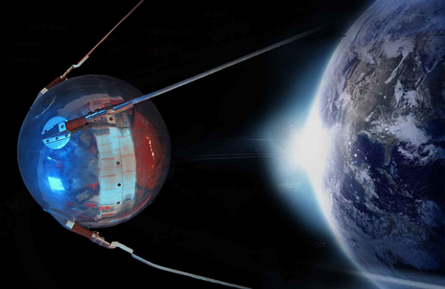 Primer satélite artificial en órbita