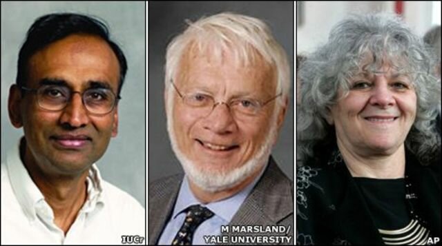 Ramakrishnan, Satis y Yonath describen la estructura y funcionamiento del ribosoma