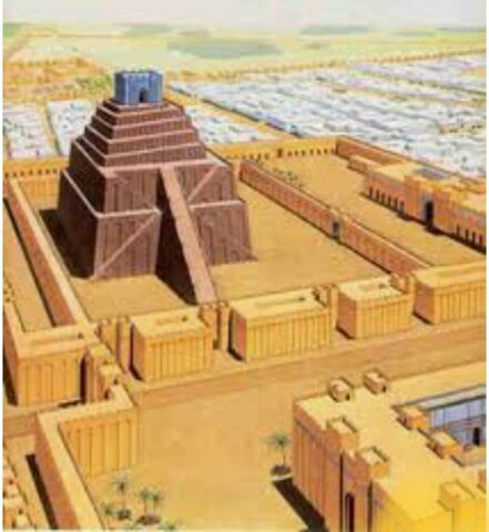 Templo rojo de Babilonia