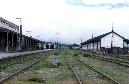 Inauguración de la vía férrea Esperanza-Tehuacán