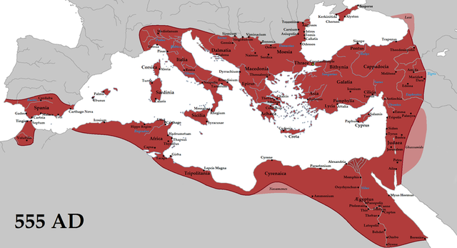 Byzantine Empire - the Eastern Roman Empire @ Height