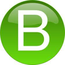 B