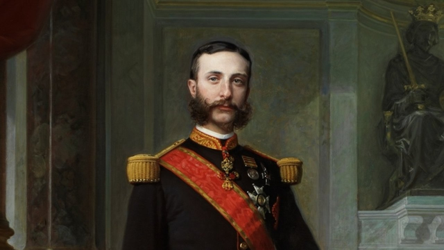 Inicio reinado Alfonso XII.