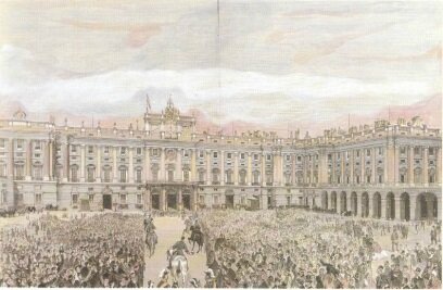 Alfonso XII entra en Madrid.