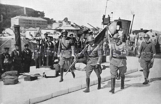 First period (conflict Italy - Greece)