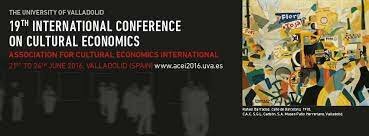 Celebración de la 19a reunión The International Conference of Association for Cultural Economics en Valladolid, España.