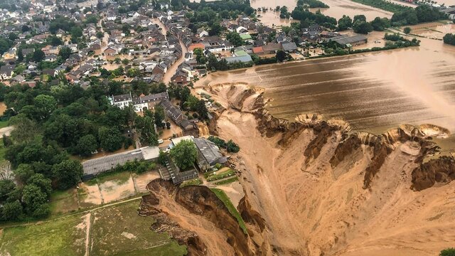 Début inondations en Europe