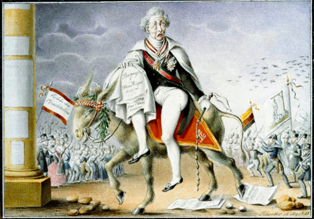 Razglasitev oktroirane ustave