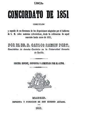 Concordato con la Santa Sede.