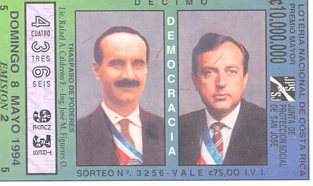 Firma del pacto Figueres-Calderón