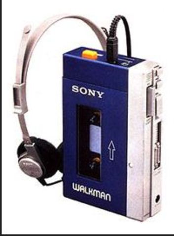 first TPS-L2 Walkman cassette player