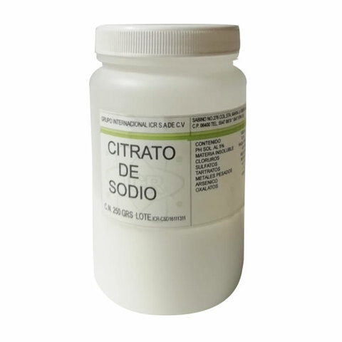 Citrato de sodio