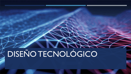 Diseño tecnológico en la acción formativa.