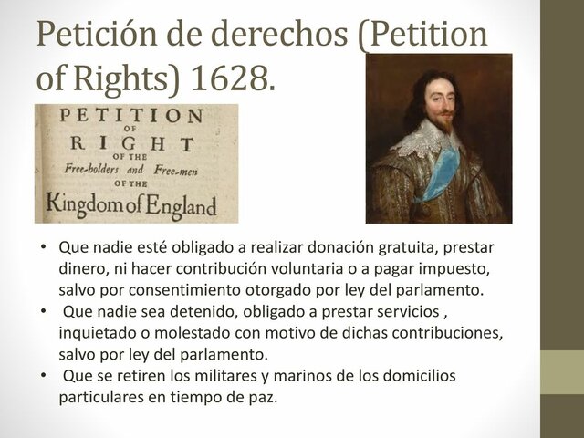 Petición de Derechos