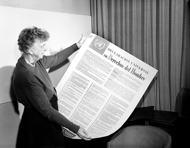 Eleanor Roosevelt La comisión de la ONU