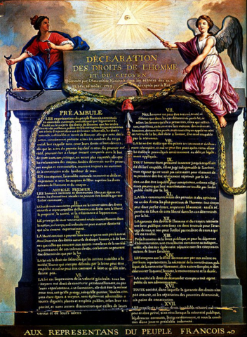 Dichiarazione dei diritti dell'uomo e del cittadino