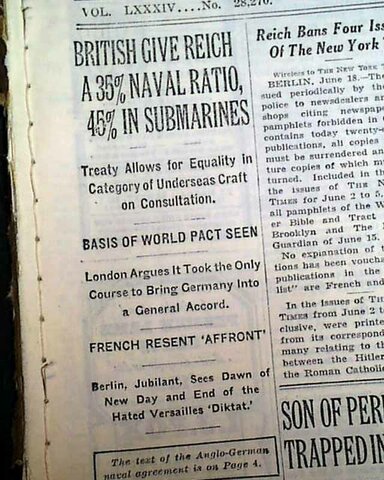 Acuerdo naval anglo-germano