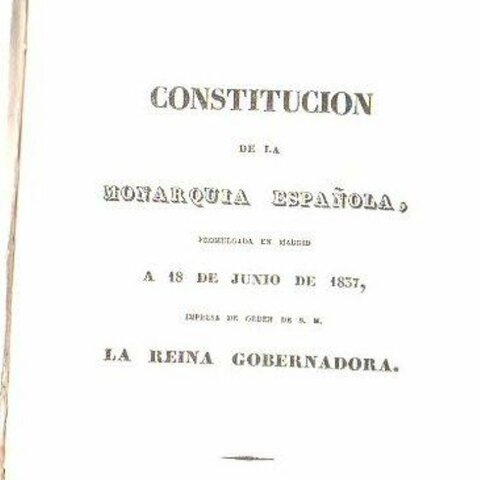 Constitución de 1837