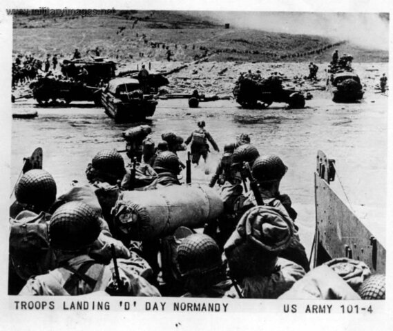Landstigningen i Normandie ( D-day)