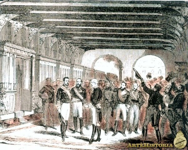 Amadeo entra en Madrid