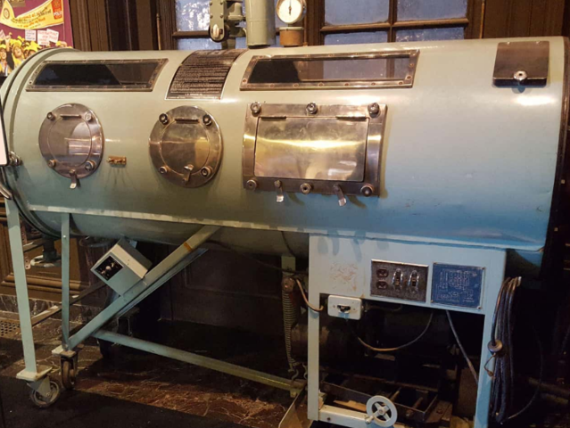Philip Drinker invents the iron lung