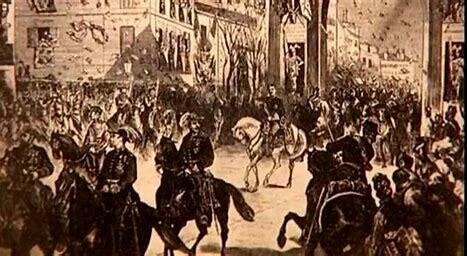 Alfonso XII entra en Madrid