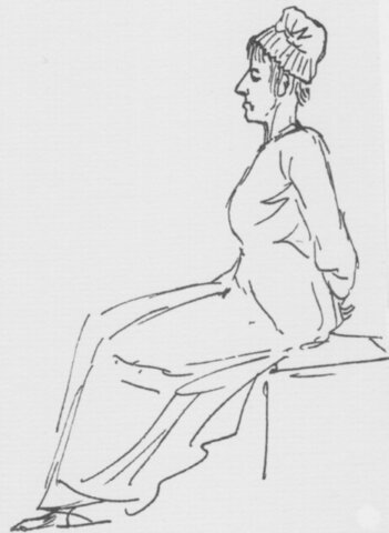 JACQUES-LOUIS DAVID, MARIA ANTONIETTA CONDOTTA AL PATIBOLO