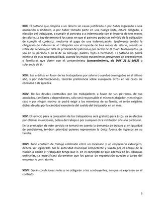Transcendencia de las reformas a la Ley Federal del trabajo