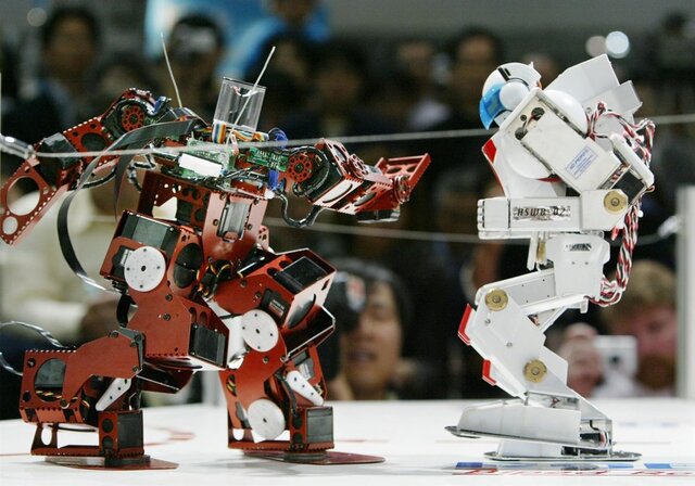 Robots de pelea.