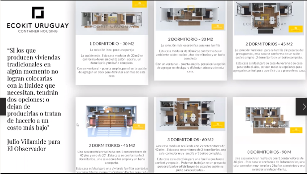 Las casas masivas en la Costa