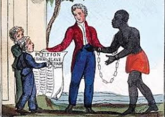 Slavery abolished in the British Empire