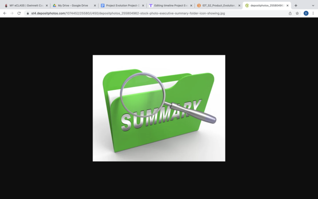 Final part of summary