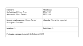 Timeline: Épocas de la educación especial en México