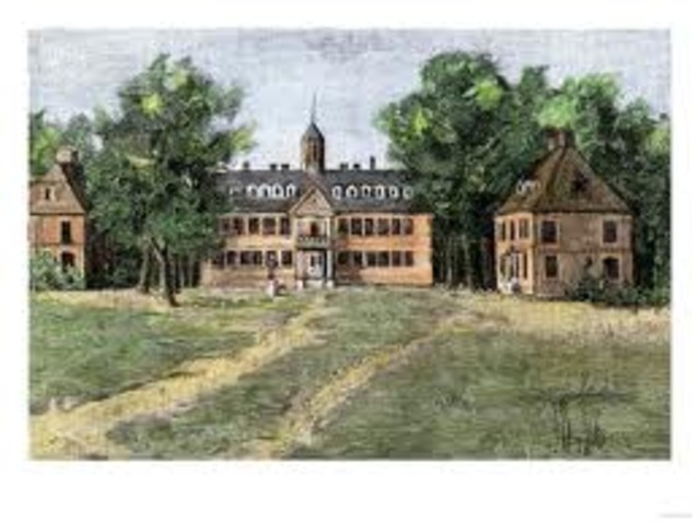 Jefferson attends William and Mary college.