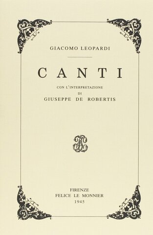 I canti