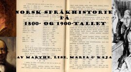 Timeline: Norsk språkhistorie