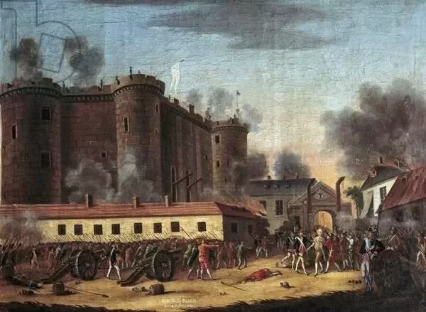 The storming of the Bastille