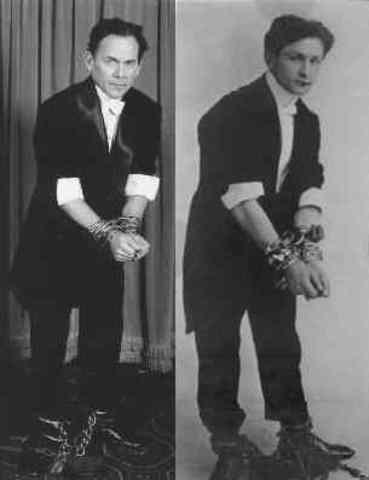 when houdini began his magic