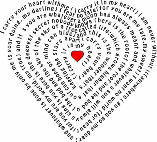 I Carry Your Heart (With Me)