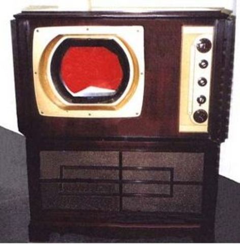 First  Elctronic Color Tv
