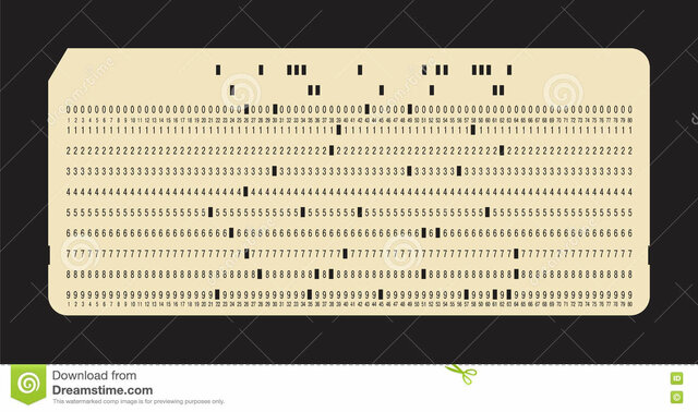 La tarjeta perforada