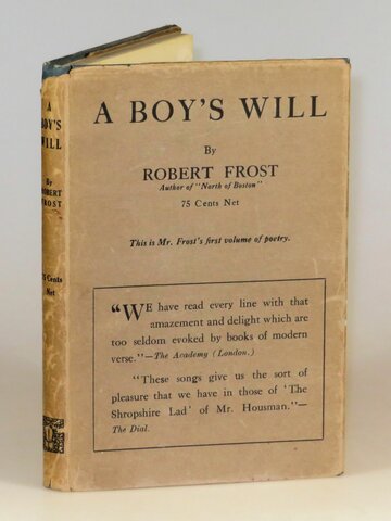 Frosts first book published