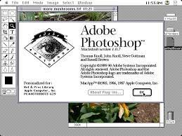 Adobe Photoshop 1.0