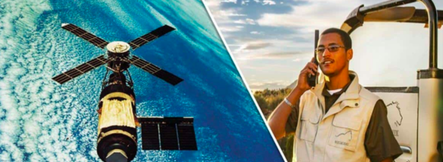 Telefonía satelital