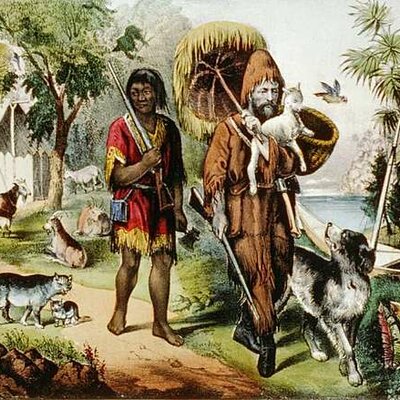 Timeline: D. Defoe: Robinson Crusoe