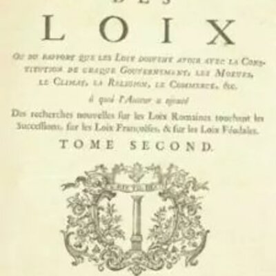 Timeline: Montesquieu: Legeen izpiritua