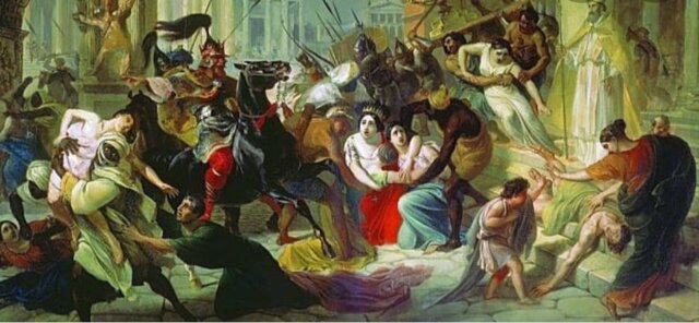 Economic troubles and overreliance on slave labor.